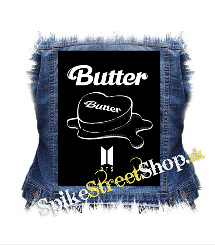 BTS - BANGTAN BOYS - Butter - chrbtová nášivka