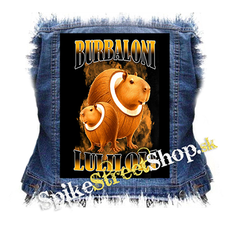 BURBALONI LULILOLI - chrbtová nášivka
