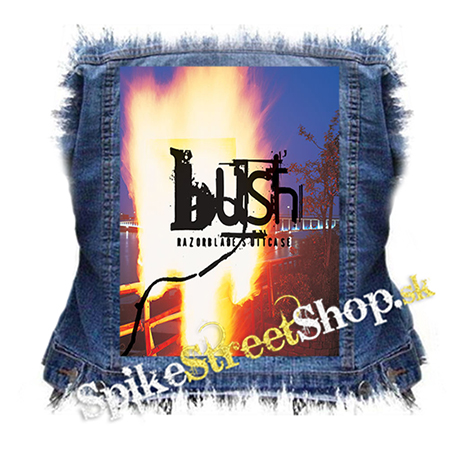 BUSH - Razorblade Suitcase - chrbtová nášivka