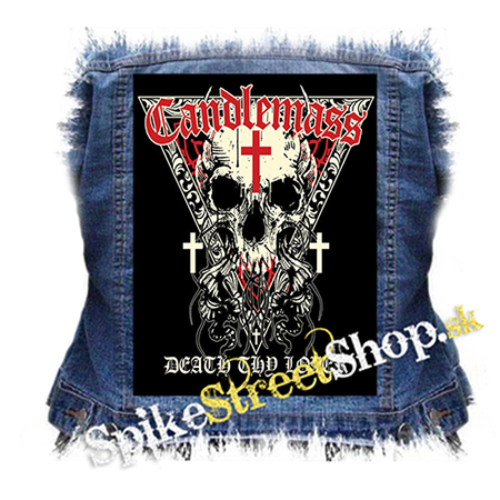 CANDLEMASS - Death Thy Lover - chrbtová nášivka