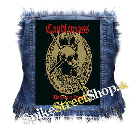 CANDLEMASS - The Door To Doom - chrbtová nášivka
