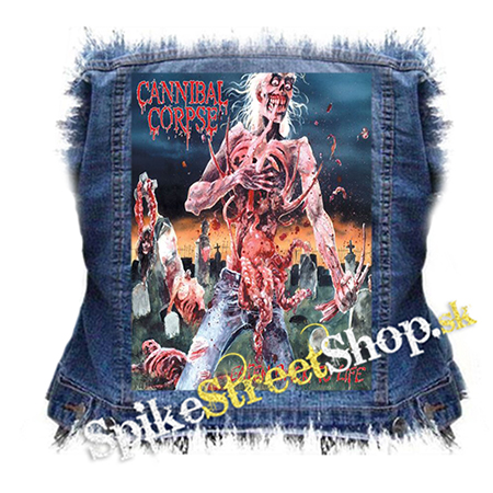 CANNIBAL CORPSE - Eaten Back to Life - chrbtová nášivka