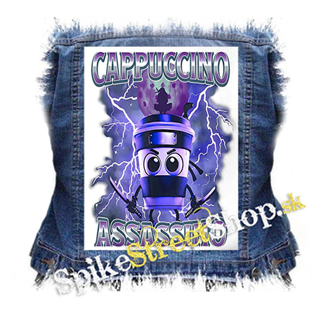 CAPPUCCINO ASSASSINO - Poster Motive 5 - chrbtová nášivka