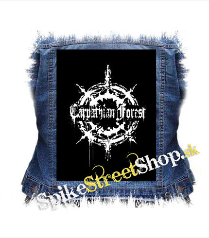 CARPATHIAN FOREST - Circle Logo - chrbtová nášivka