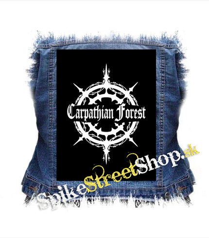 CARPATHIAN FOREST - Logo - chrbtová nášivka