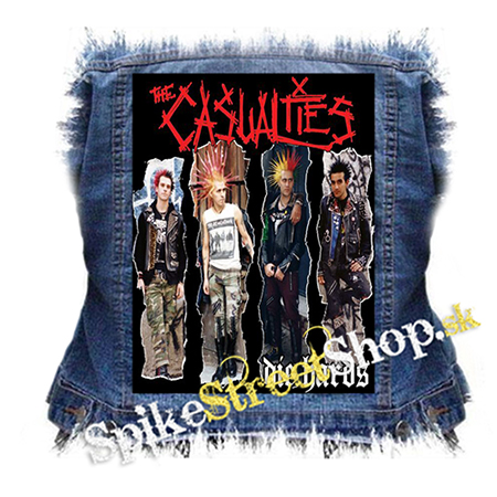 CASUALTIES - Die Hards - chrbtová nášivka