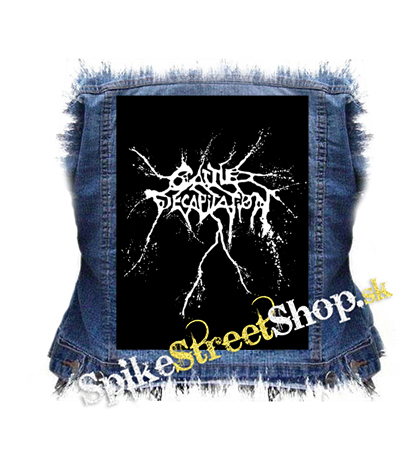 CATTLE DECAPITATION - Logo - chrbtová nášivka