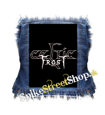 CELTIC FROST - Logo White - chrbtová nášivka