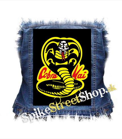 COBRA KAI - Red Logo - chrbtová nášivka