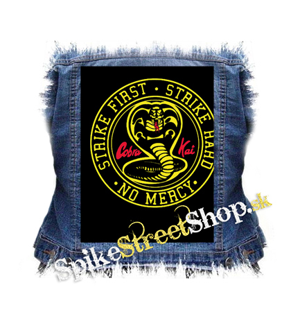 COBRA KAI - Strike First - chrbtová nášivka