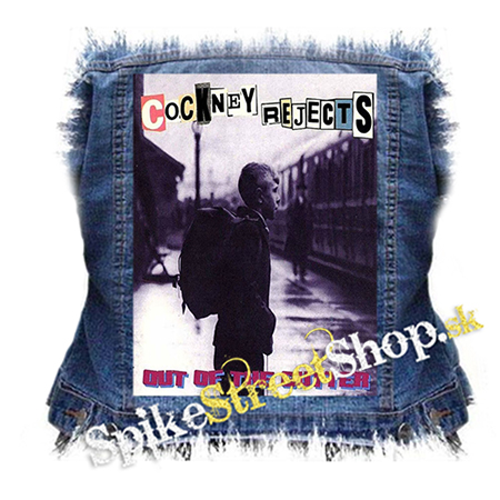 COCKNEY REJECTS - Out of the Gutter - chrbtová nášivka