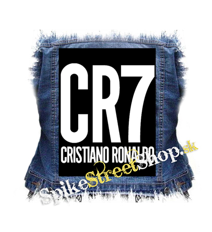 CRISTIANO RONALDO - CR7 Crest - chrbtová nášivka