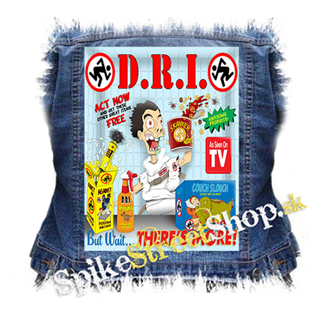 D.R.I. - But Wait... There's More - chrbtová nášivka