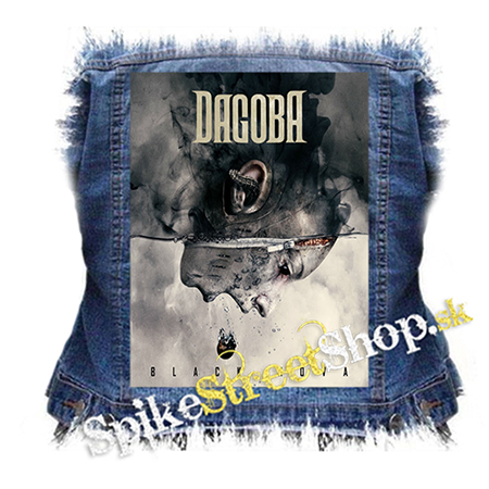 DAGOBA - Black Nova - chrbtová nášivka