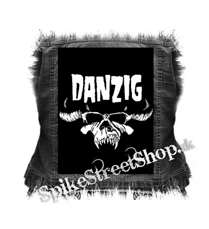 DANZIG - Logo Skull - chrbtová nášivka