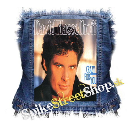 DAVID HASSELHOFF - Crazy For You - chrbtová nášivka