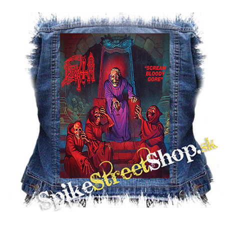 DEATH - Scream Bloody Gore - chrbtová nášivka