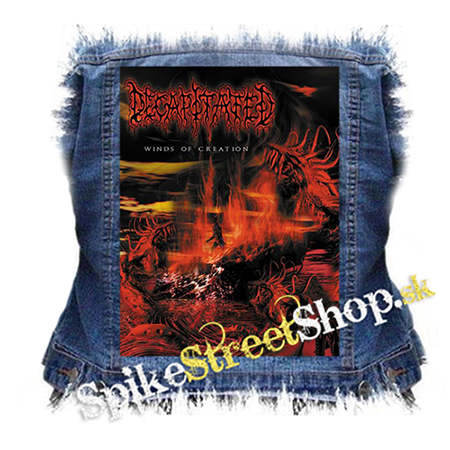 DECAPITATED - Winds of Creation - chrbtová nášivka