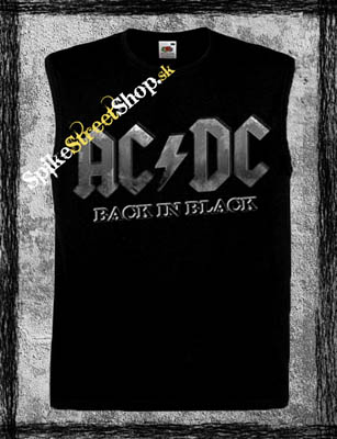AC/DC - Back In Black - čierne pánske tričko bez rukávov