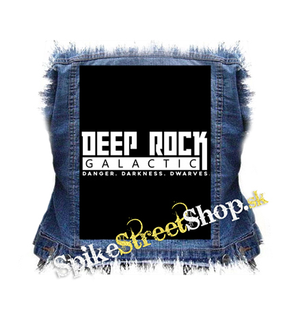 DEEP ROCK GALACTIC - Logo - chrbtová nášivka