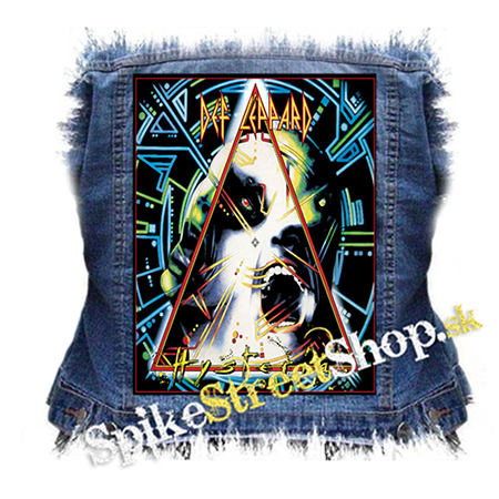 DEF LEPPARD - Hysteria - chrbtová nášivka