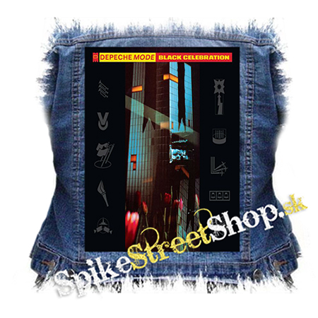 DEPECHE MODE - Black Celebration - chrbtová nášivka
