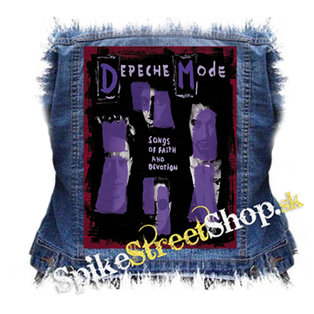DEPECHE MODE - Songs of Faith and Devotion - chrbtová nášivka