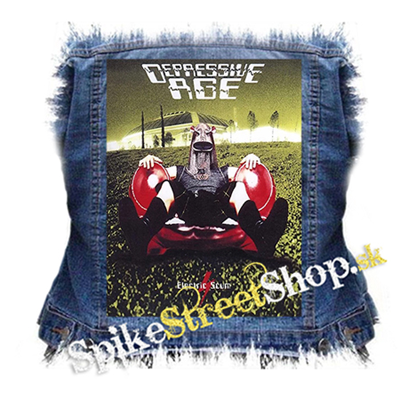 DEPRESSIVE AGE - Electric Scum - chrbtová nášivka
