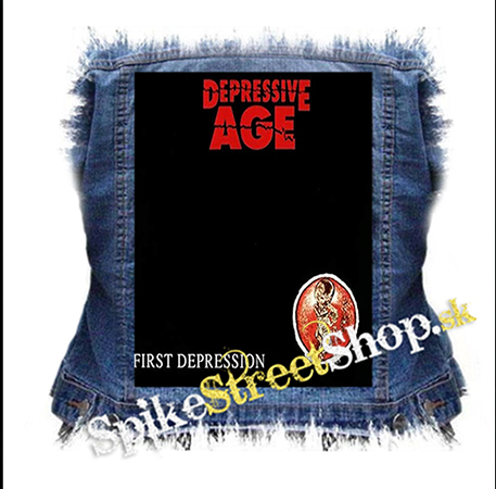 DEPRESSIVE AGE - First Depression - chrbtová nášivka