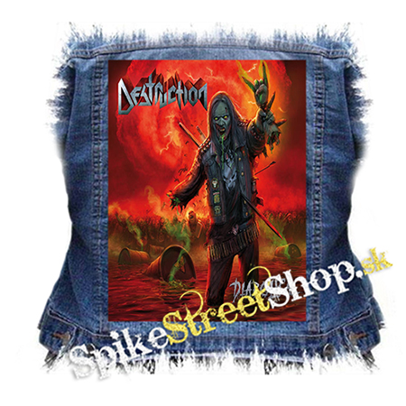DESTRUCTION - Diabolical - chrbtová nášivka
