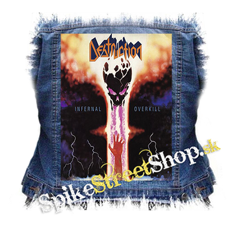 DESTRUCTION - Infernal Overkill - chrbtová nášivka