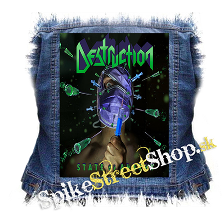 DESTRUCTION - State of Apathy - chrbtová nášivka