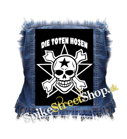 DIE TOTEN HOSEN - Logo Skull - chrbtová nášivka