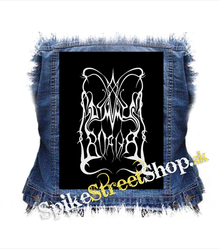 DIMMU BORGIR - Logo Early Years - chrbtová nášivka
