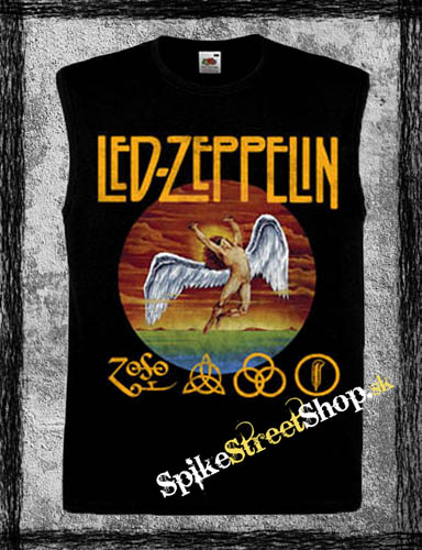 LED ZEPPELIN - Angel - čierne pánske tričko bez rukávov