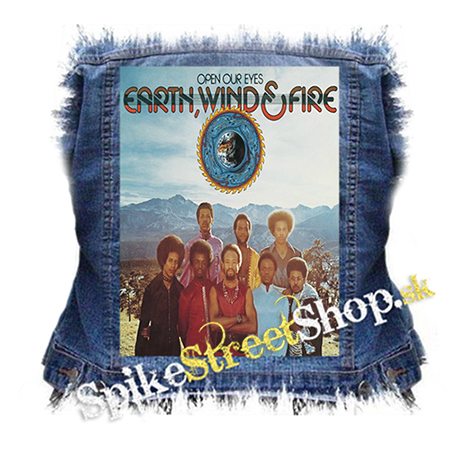 Earth, Wind & Fire - Open Your Eyes - chrbtová nášivka