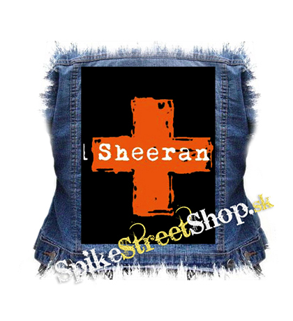 ED SHEERAN + - chrbtová nášivka