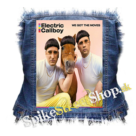 ELECTRIC CALLBOY - We Got The Moves - chrbtová nášivka