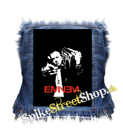 EMINEM - Logo & Portrait - chrbtová nášivka