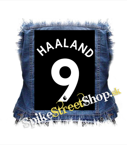 ERLING HAALAND - 9 - chrbtová nášivka