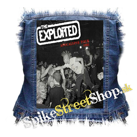 EXPLOITED - Apocalypse Tour 1981 - chrbtová nášivka