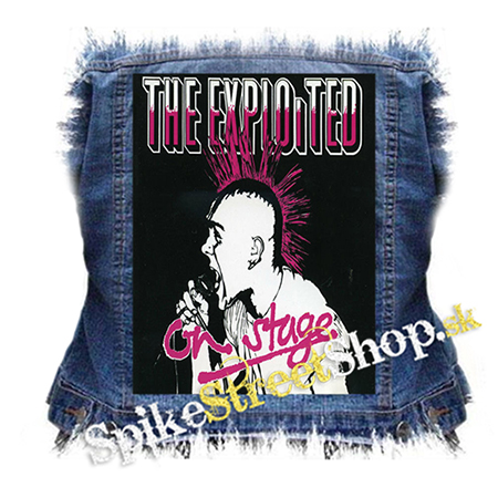 EXPLOITED - On Stage - chrbtová nášivka