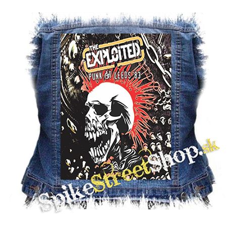 EXPLOITED - Punk at Leeds '83 - chrbtová nášivka