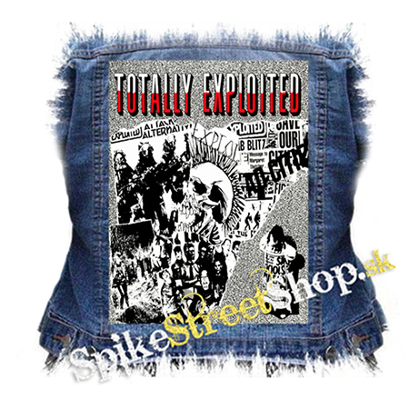 EXPLOITED - Totally Exploited - Best Of - chrbtová nášivka