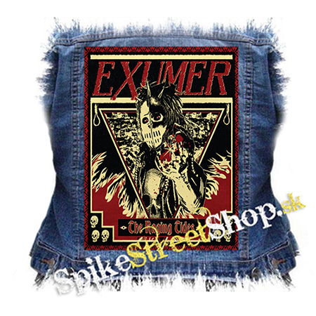 EXUMER - The Raging Tides - chrbtová nášivka