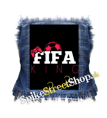 FIFA KING - chrbtová nášivka