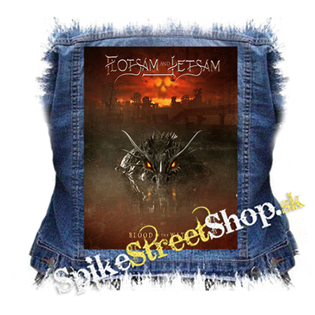 FLOTSAM AND JETSAM - Blood in the Water - chrbtová nášivka