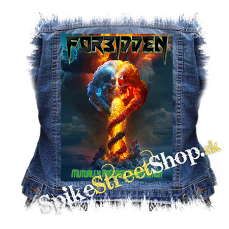 FORBIDDEN - Mutually Assured Dysfunction - chrbtová nášivka