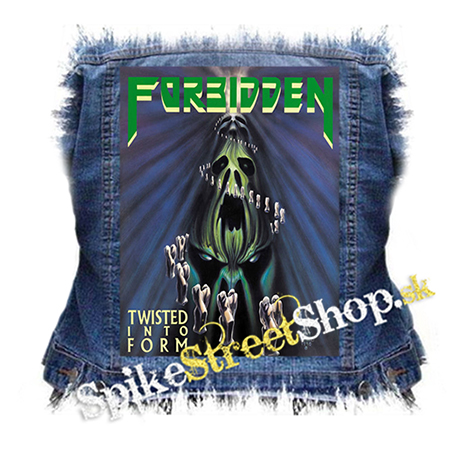 FORBIDDEN - Twisted Into Form - chrbtová nášivka