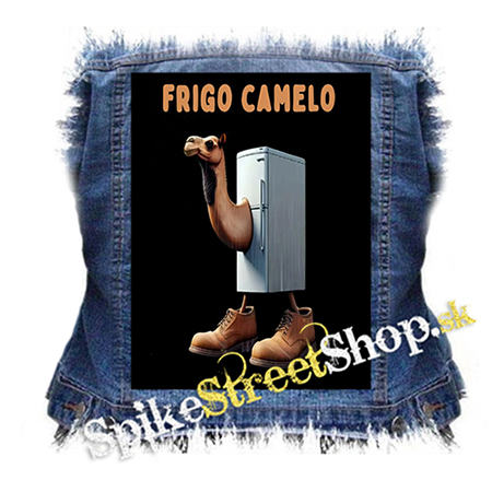 FRIGO CAMELO motive 2 na CIERNE - chrbtová nášivka